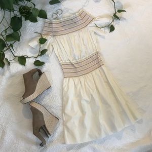 Rachel Antoff off the shoulder dress